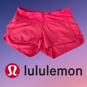 lululemon speed short - size 4